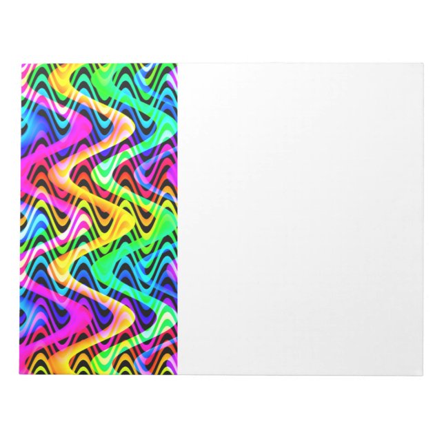 colorful weaves notepad (Front)