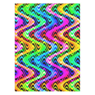 colorful weaves tablecloth