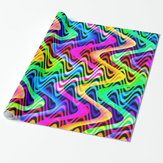 colorful weaves wrapping paper (Unrolled)