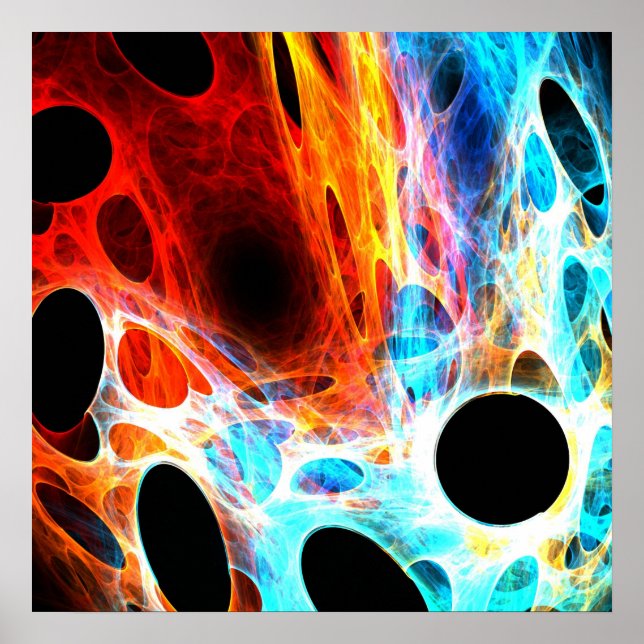 Colorful web - Poster (Front)