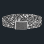 Colorful Wedding Anniversary Gray Silver Glitter Belt<br><div class="desc">This is an awesome abstract art gift featuring a colorful glitter pattern texture that looks awesome. This makes the perfect gift for any occasion. 
 Add your own wording,  name,  favorite saying,  favorite quotes,  etc. to personalize this even more by clicking on the blue CUSTOMIZE IT button.</div>