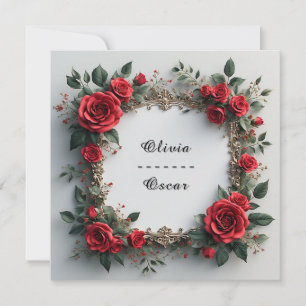 Colorful Wedding Floral Wreath