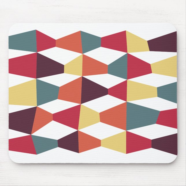 Colorful Wedges 161214a Mouse Pad (Front)