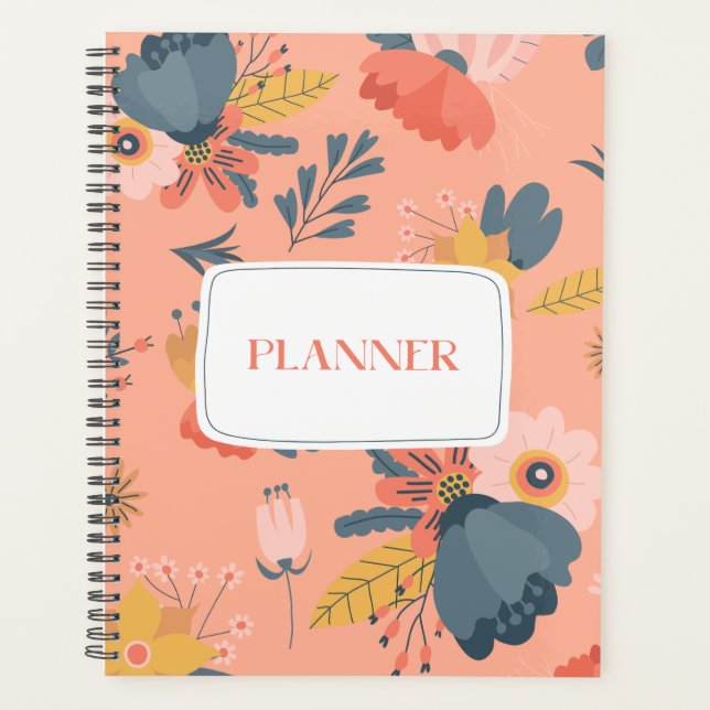 Colorful Weekly Planner - Bright& Organized  (Front)
