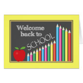 Colorful Welcome Back To School (Front Horizontal)
