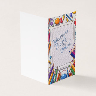 Colorful Welcome Back to School Design