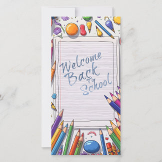 Colorful Welcome Back to School Design