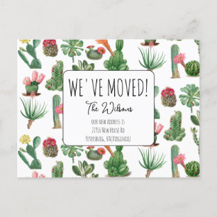 Colorful We've Moved New Home Moving Announcement