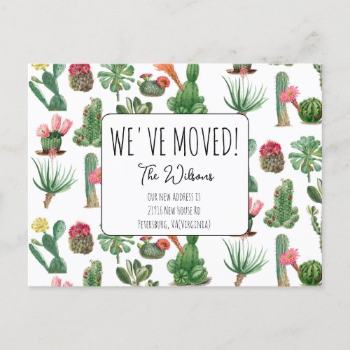 Colorful Weve Moved New Home Moving Announcement