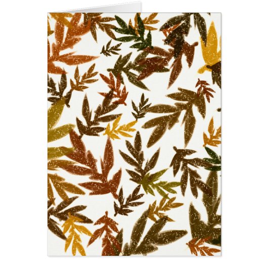 Colorful Whimsical Fall Autumn Rustic Leaves Party (Front)