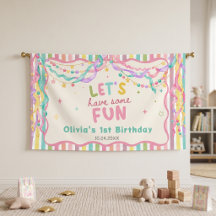 Colorful Whimsical Girl Birthday