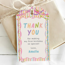 Colorful Whimsical Girl Birthday Party