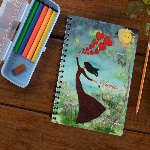 Colorful Whimsical  Notebook