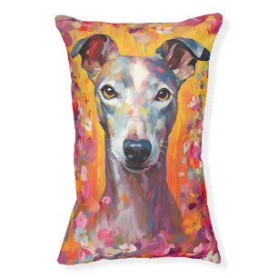 Colorful Whippet Pet Bed