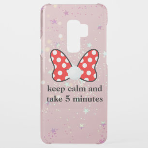 Colorful White and Red Ribbon Uncommon Samsung Galaxy S9 Plus Case
