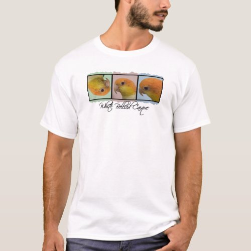 Colorful White Bellied Caique T_Shirt