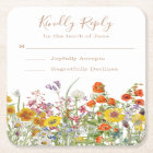 Colorful Wild Flowers Country Wedding