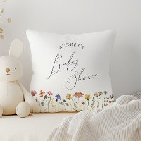 Colorful Wildflower Baby Shower