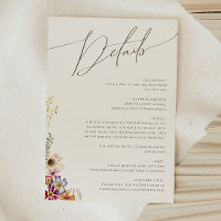 Colorful Wildflower | Beige Garden Details