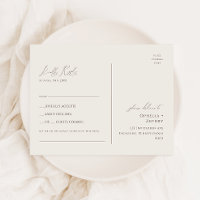 Colorful Wildflower Beige Garden Song Request RSVP