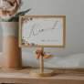Colorful Wildflower | Beige Reserved Sign