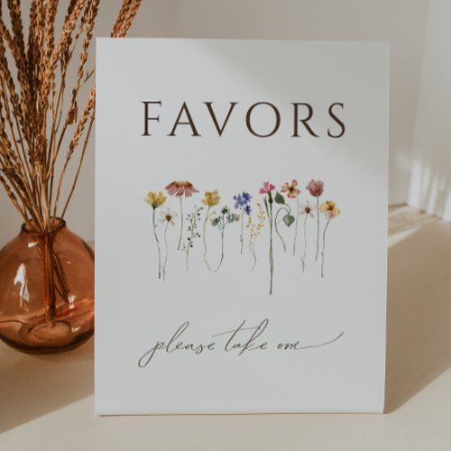 Colorful Wildflower Birthday Party Favors