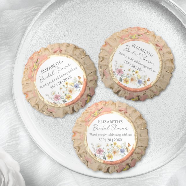 Colorful Wildflower Boho Bridal Shower Hershey®'s  Reese's Peanut Butter Cups (Creator Uploaded)