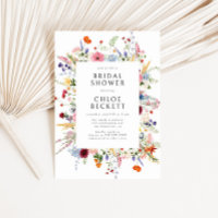 Colorful Wildflower Bridal Shower