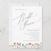 Colorful Wildflower | Bridal Shower Invitation (Front)