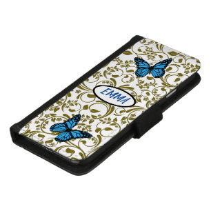 Colorful Wildflower Design iPhone 8/7 Wallet Case