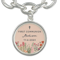 Colorful Wildflower First Holy Communion