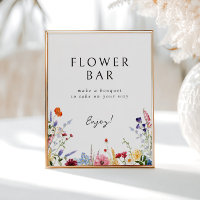 Colorful Wildflower Flower Bar Downloadable