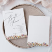 Colorful Wildflower | Bridal Shower Invitation