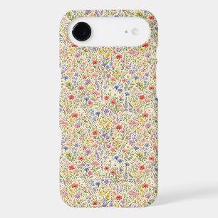 Colorful Wildflower Meadow Seamless Pattern iPhone 17 Air Case