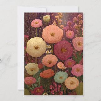 Colorful Wildflower Meadows 3 Invitation