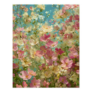 Colorful Wildflower Meadows 3 Poster