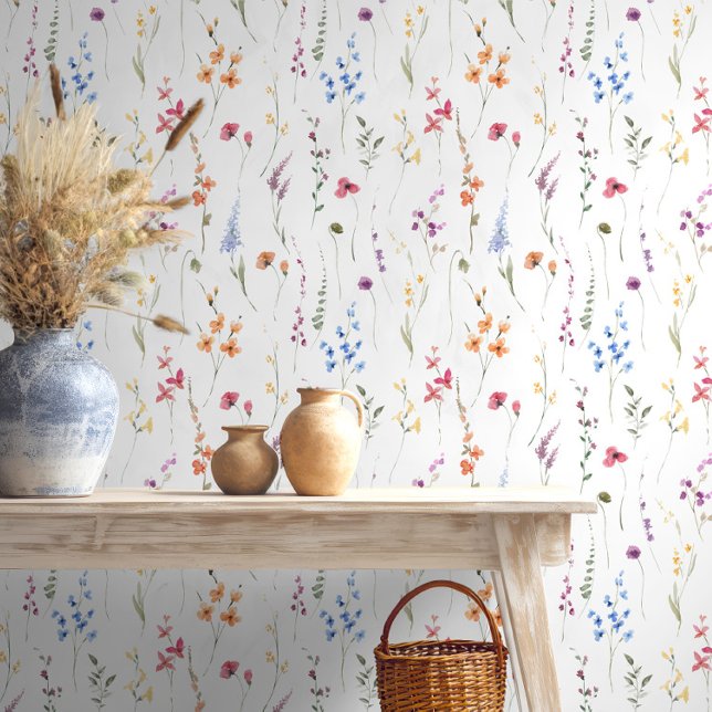 Colorful Wildflower Pattern ID1047 Wallpaper (Creator Uploaded)