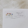 Colorful Wildflower | Return Address Label