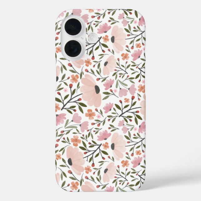 Colorful Wildflower Summer Floral Case-Mate iPhone Case (Back)