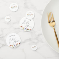 Colorful Wildflower Table