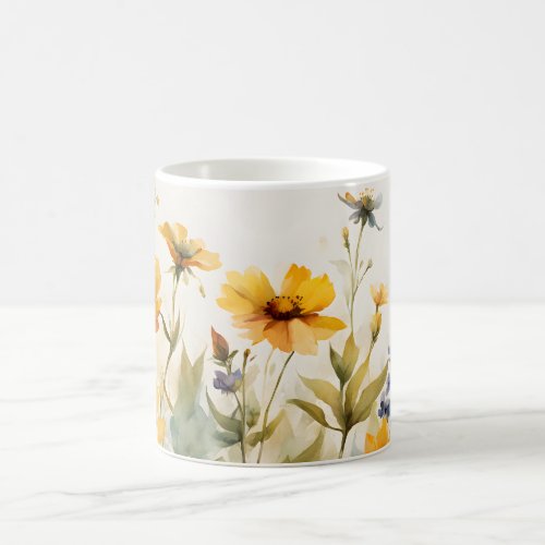 Colorful Wildflowers 8 Coffee Mug
