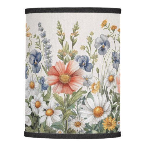 Colorful Wildflowers Lamp Shade