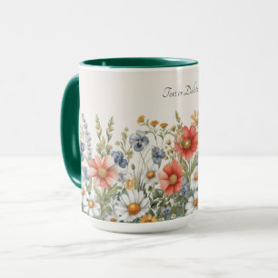 Colorful Wildflowers Mug