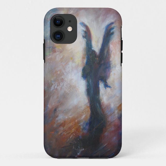 Colorful Wind Angel iPhone Case (Back)