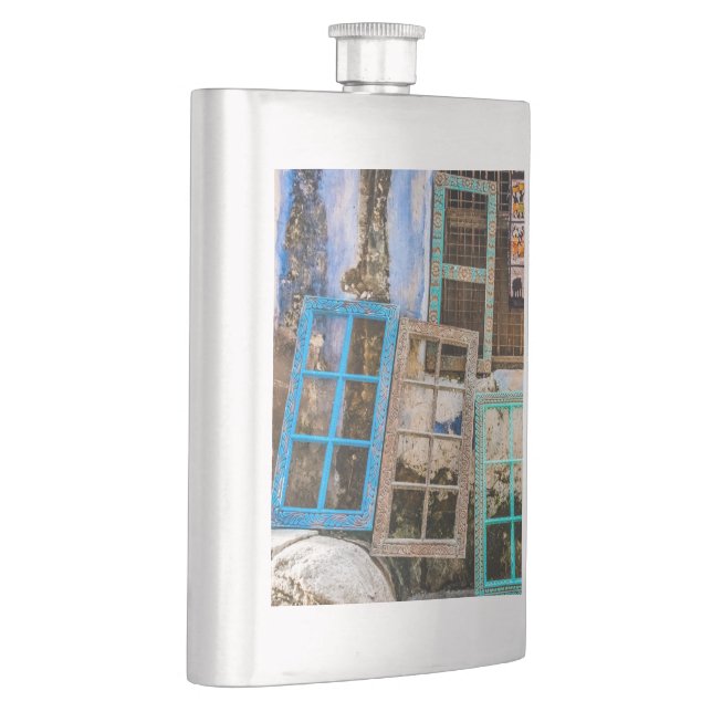 Colorful window frames flask (Right)