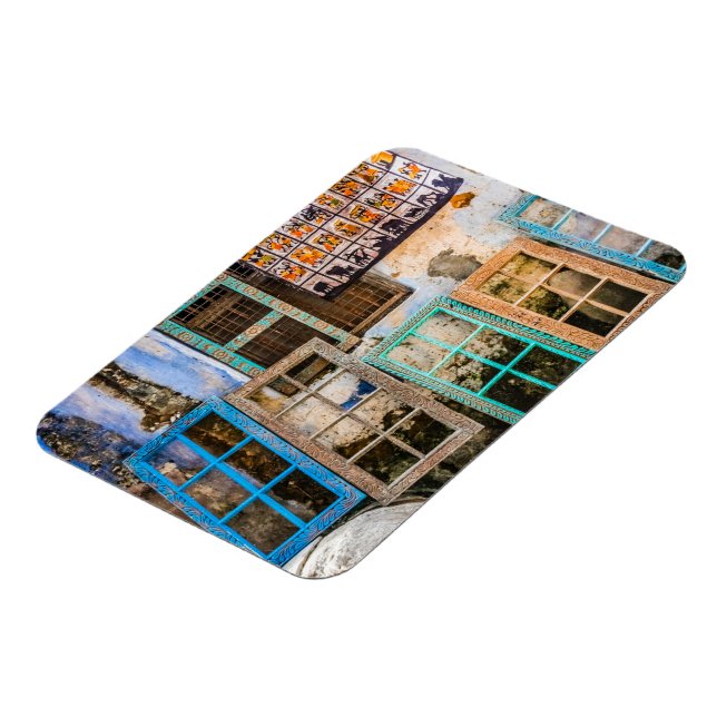 Colorful window frames magnet (Left Side)