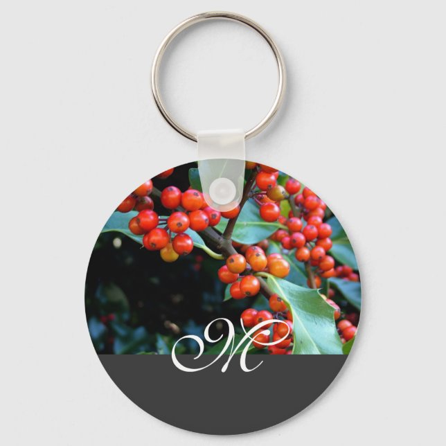 colorful winter gift keychain (Front)
