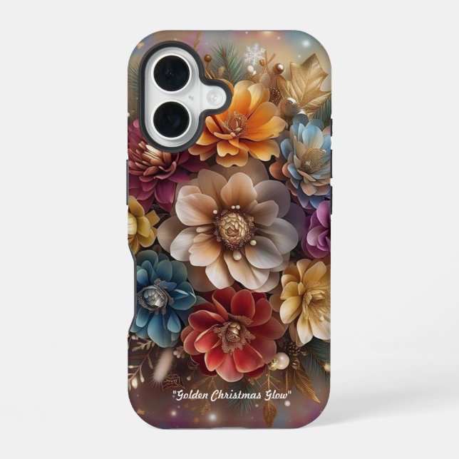"Colorful Winter Joy" Iphone Case (Back)