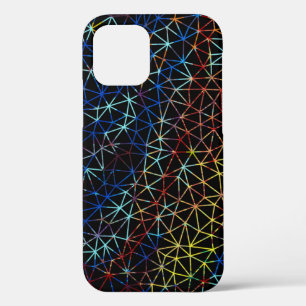 colorful wire abstract design iPhone 12 case