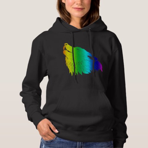 Colorful Wolves Shirt Rainbow Wolf